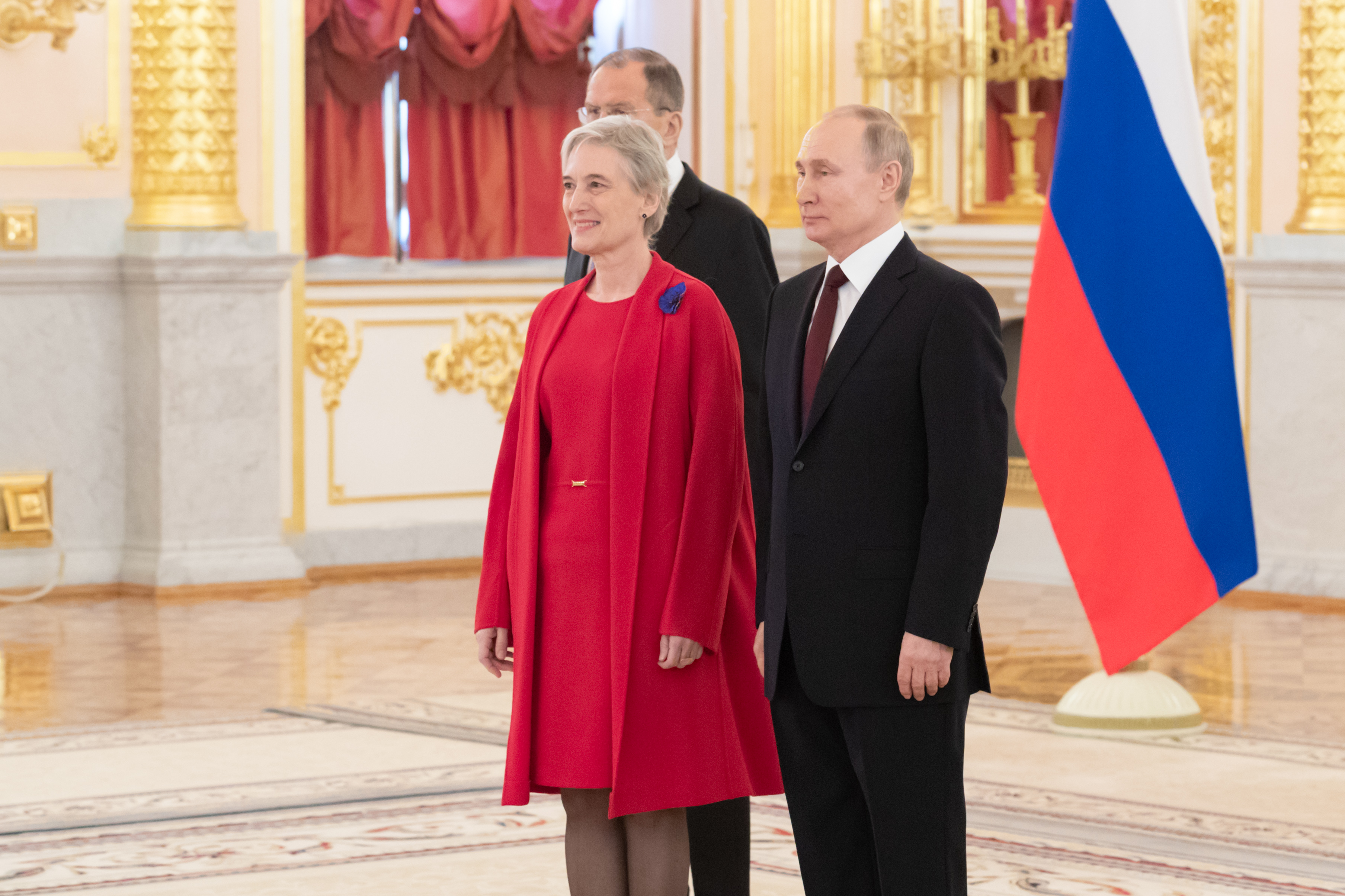 Вручение верительных грамот Президенту РФ В.В. Путину (5 февраля 2020 года)